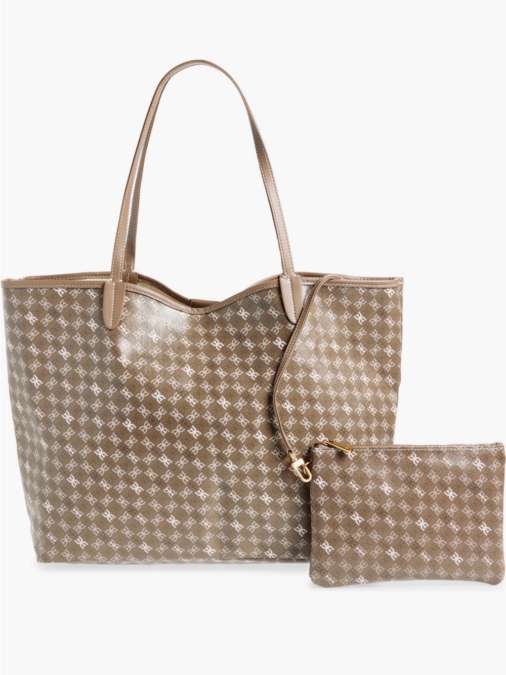 Sam Edelman Large Harper Monogram Shopper Tote - Picture 2 of 8